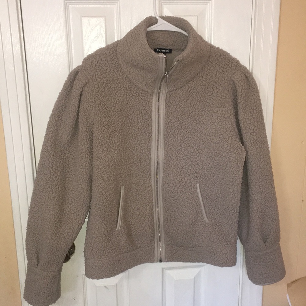 Express Sherpa Zip Jacket